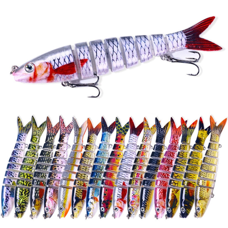 HENGJIA JM063 Multi-Section Fake Bait 8 Section Sinker Lures, Size: 13.4cm 18g(15)
