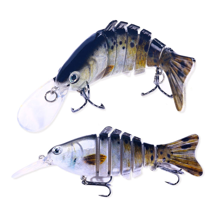 HENGJIA JM065 12cm Luya Fishing Gear Bait Multi-Section Fish Sinking Lure(1)