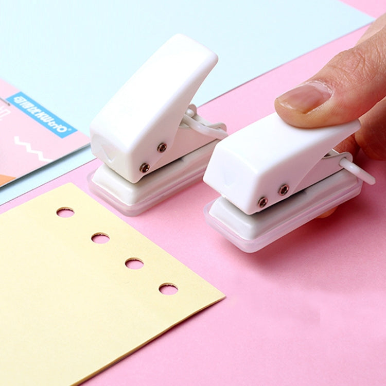 kw-trio 92A0 10 Pages Single Hole Mini Loose Leaf Puncher(Purple)