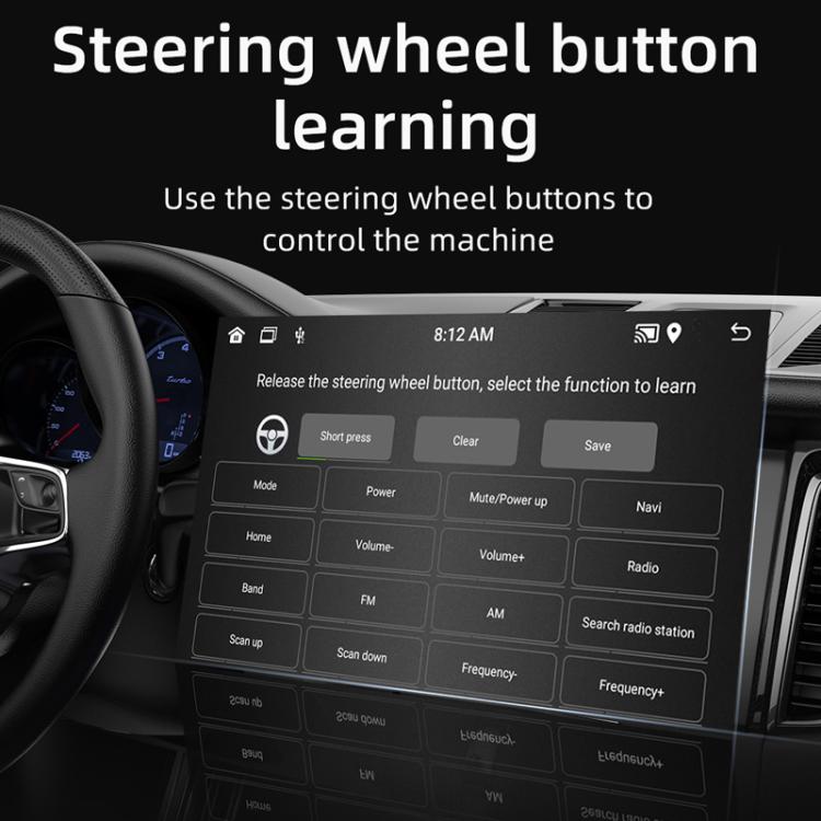 8 inch Bluetooth FM Radio Car MP5 Android Navigation Machine, 2+64G