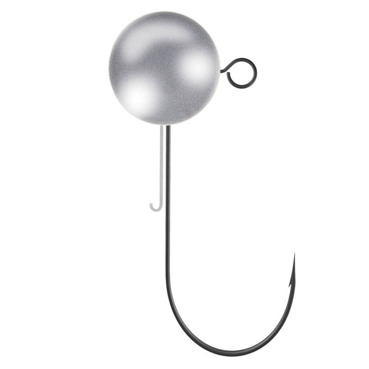 HENGJIA JI035 4pcs 20g Lead Head Hook Fishing Gear Lua Anti-drop Hooks