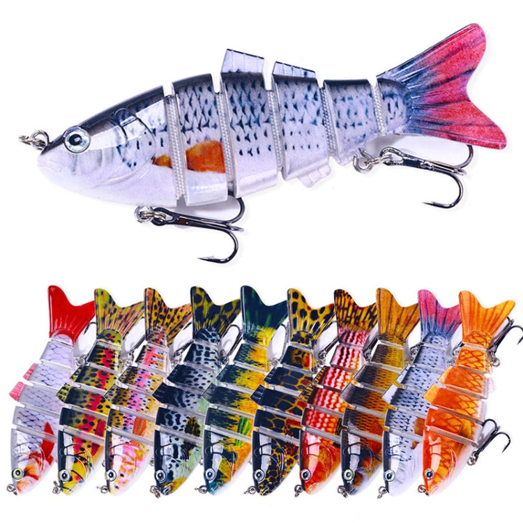 HENGJIA JM061 Multi-segment Fish Bionic Lure Submerged Lures, Size: 10cm 18g(6)