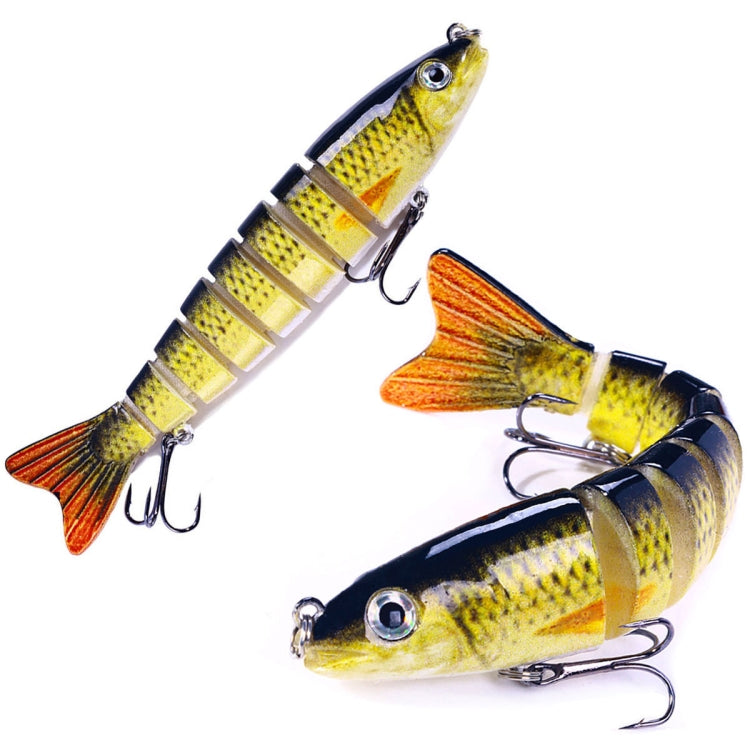 HENGJIA JM064 Multi-section Fish Minnow Bionic Fake Lures Sea Fishing Sinking Lures, Size: 12.8cm 18g(11)