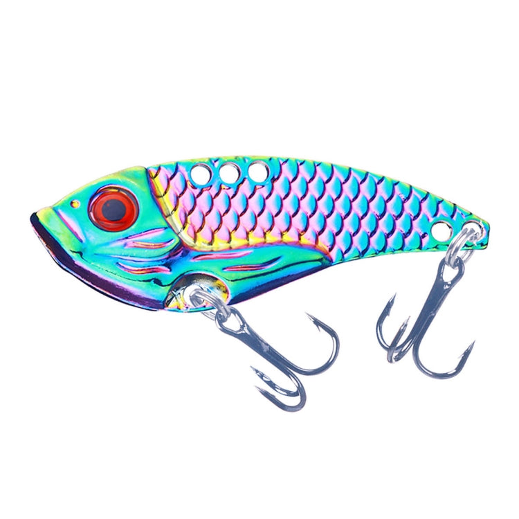HENGJIA Metal VIB Micro-Bait Sequin Full Swimming Layer Fake Bait, Specification: 3g(With Fish Scale)
