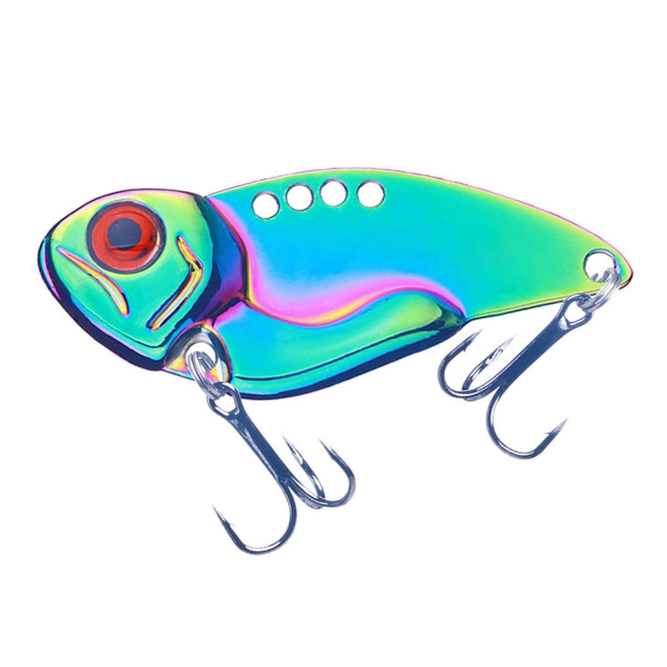 HENGJIA Metal VIB Micro-Bait Sequin Full Swimming Layer Fake Bait, Specification: 15g(Without Fish Scale)