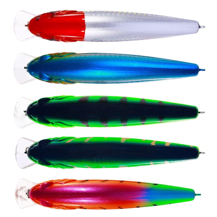 HENGJIA Long-distance Casting Sinking Minnow False Bait, Size: 9.5cm 15g(Green Yellow Stripe)