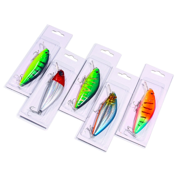 HENGJIA Long-distance Casting Sinking Minnow False Bait, Size: 9.5cm 15g(Red Black Stripe)