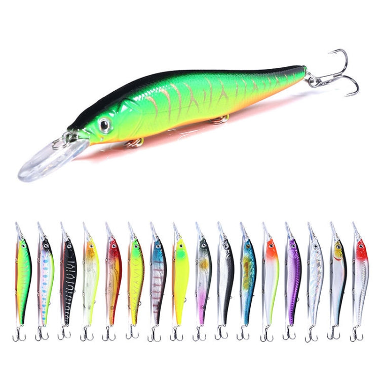 HENGJIA MI135 13.5cm 15.6g Sea Fishing Long-casting Floating Minnow Bionic Lures(8)