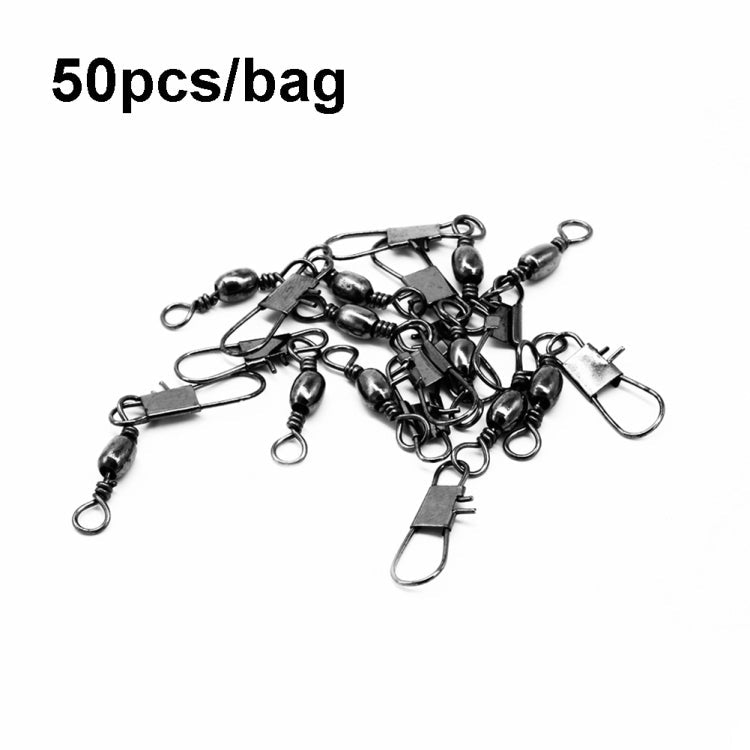 HENGJIA SS007 50pcs/bag B-pin Connector 8 Shape Swivel Loop Accessories, Specification: 5/0+6B (78mm)