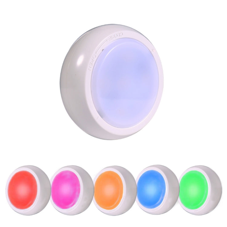 Ambience Pat Light Bedside Eye Protection Night Light, White Light Battery, RGBW Color Light Battery, RGBW Color Light Charging