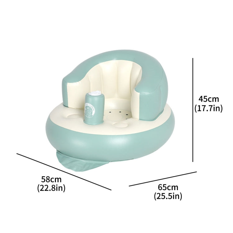DOCTOR DOLPHIN  DD09006 Baby Training Chair Inflatable Sofa(Blue)