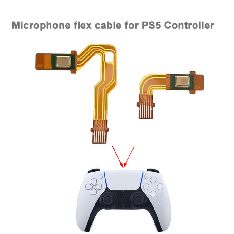 For PS5 Controller  Microphone Flex Cable Repair Parts, 1st Gen One Pair
