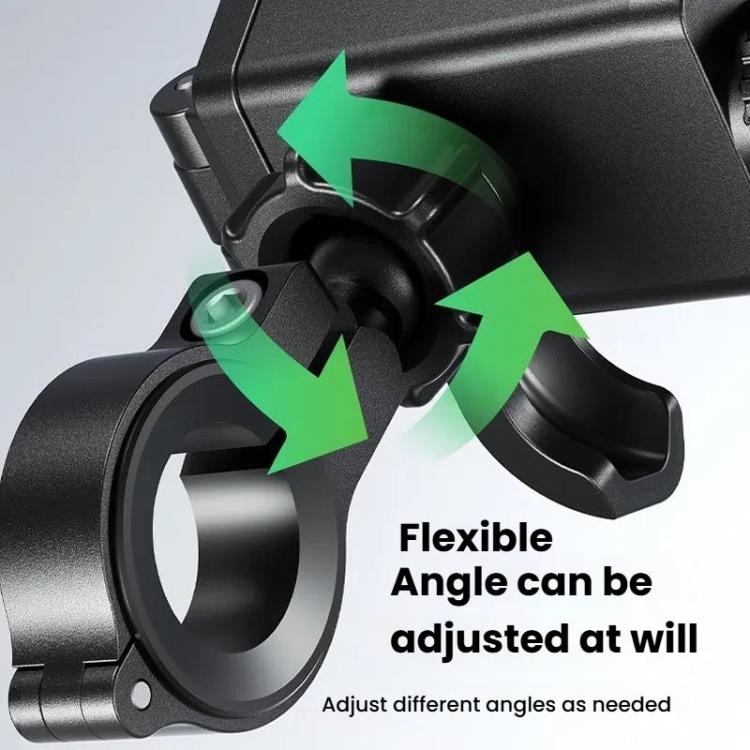 Kewig Motorcycle Bicycle Non-Blocking Mobile Phone Camera Navigation Bracket(M29-C2)
