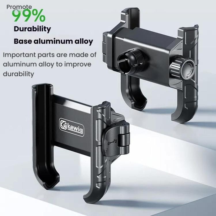 Kewig Motorcycle Bicycle Non-Blocking Mobile Phone Camera Navigation Bracket(M29-C2)