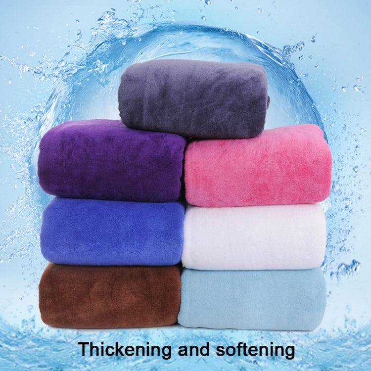 Nano Thickened Large Bath Towel Hairdresser Beauty Salon Adult With Soft Absorbent Towel, 70x140cm, 80x180cm, 30x30cm, 25x25cm