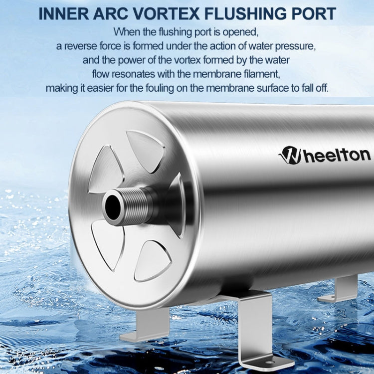 WHEELTON WHT-UF1000 Home Water Purifier High Flow Pipeline Filter