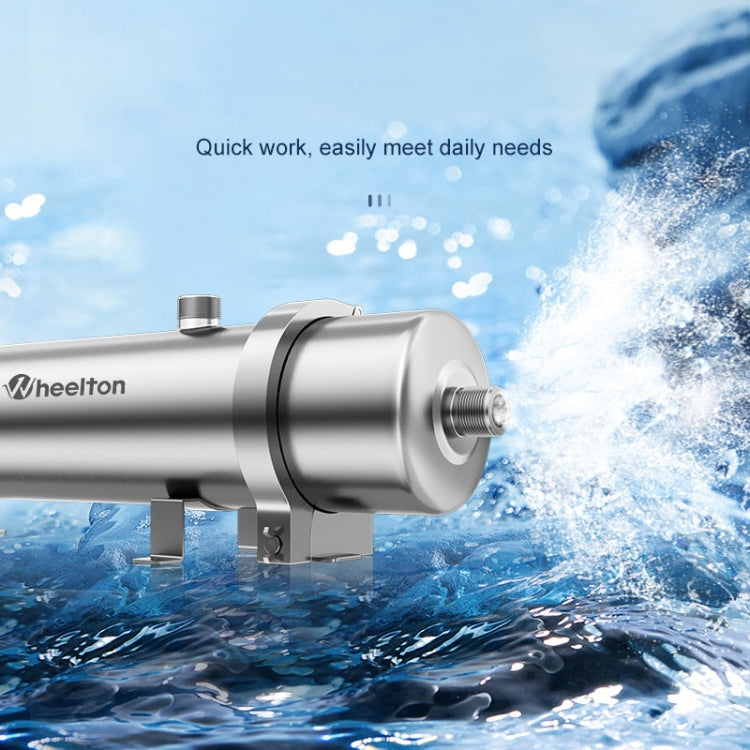 WHEELTON WHT-UF1000 Home Water Purifier High Flow Pipeline Filter