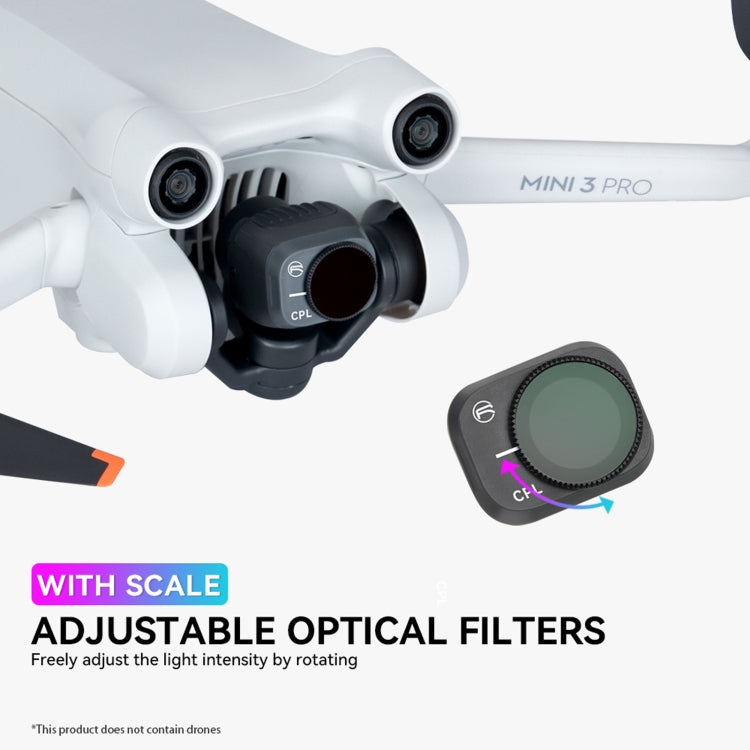 For DJI Mini 3 Pro RCSTQ PL Filters Drone Accessoires  4 In 1 ND/PL 8/16/32/64