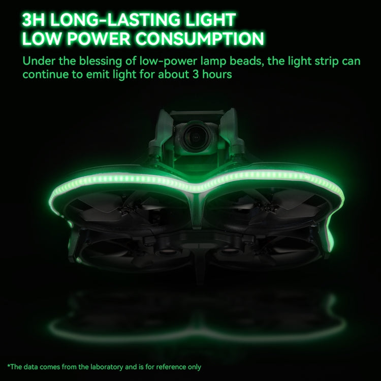 For DJI Avata RCSTQ Light-emitting Light Strip Night Flight Warning Light Strip(Blue)