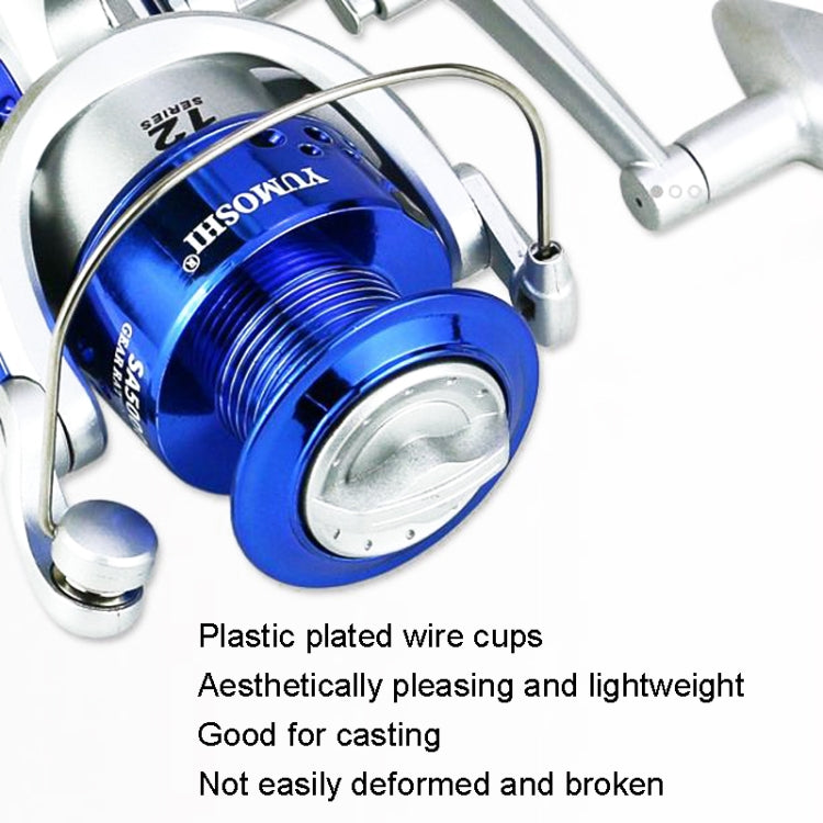 YUMOSHI SA Series Spinning Reel Plastic Head Fishing Reel Fishing Rod Reel, Specification: SA2000