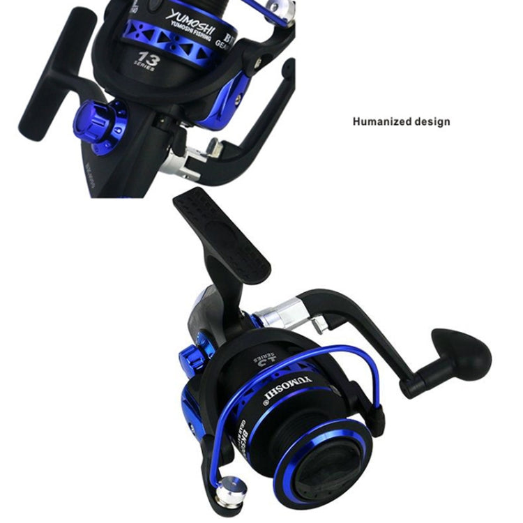 YUMOSHI BK3000 Fishing Reel Spinning Strong Metal Spool High Speed Sea Fish Reel