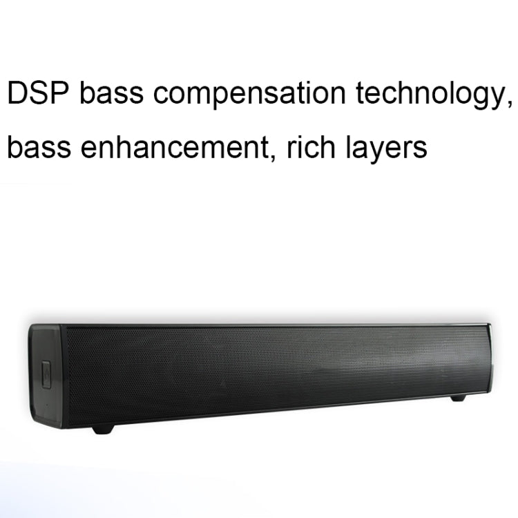 BT809S Desktop Long Gaming Bluetooth Speaker Computer USB Plug-in Intelligent Ambient Light Audio