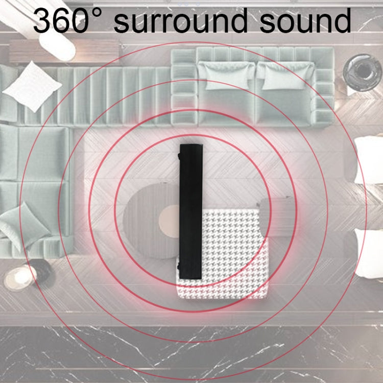 BT809S Desktop Long Gaming Bluetooth Speaker Computer USB Plug-in Intelligent Ambient Light Audio
