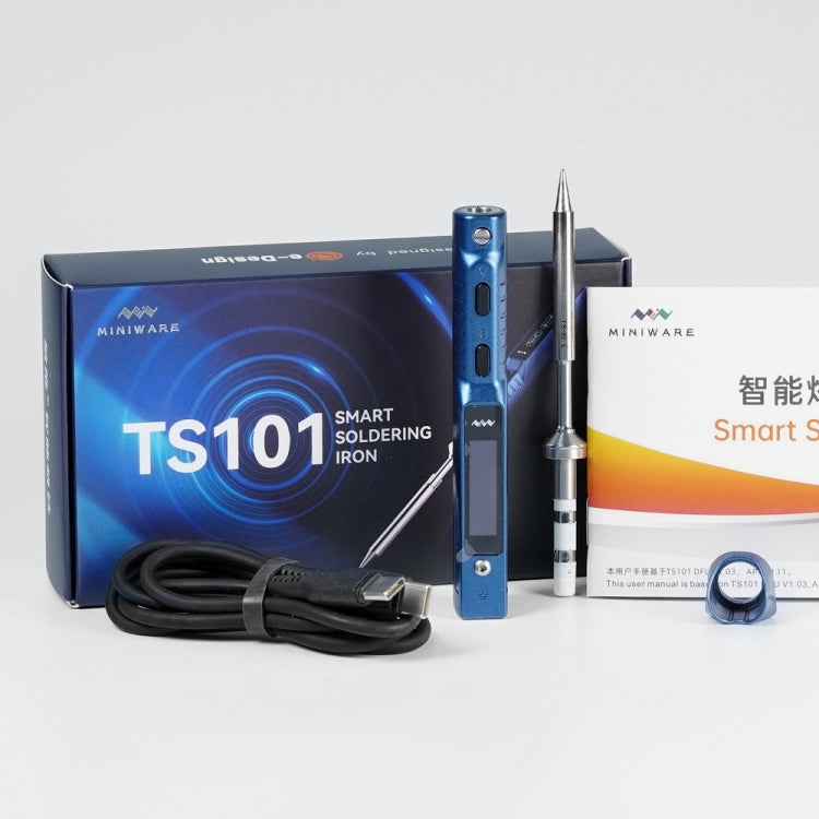 MINIWARE TS101 PD DC Soldering Iron 90W Portable Soldering Pen(With BC2 Soldering Iron Head)