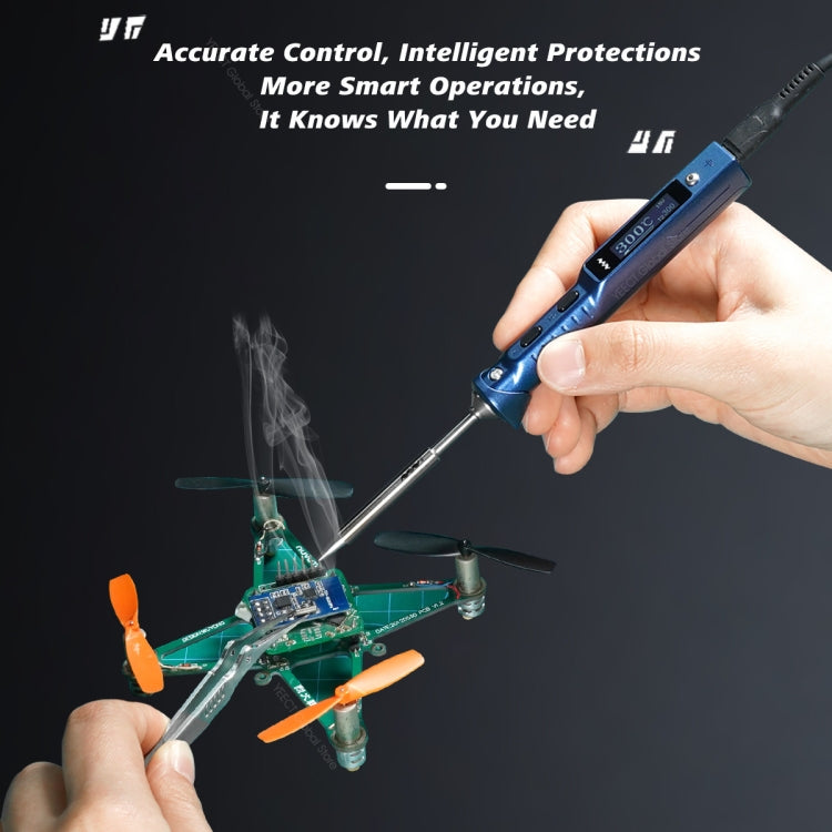 MINIWARE TS101 PD DC Soldering Iron 90W Portable Soldering Pen(With I Soldering Iron Head)