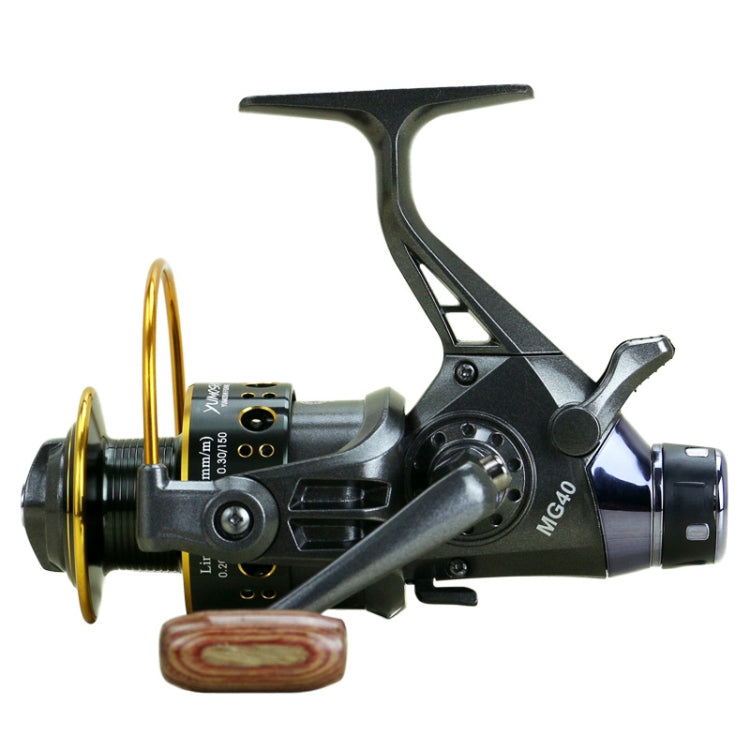 YUMOSHI MG30 Double Unloading Metal Head Front and Rear Brake Fishing Reel