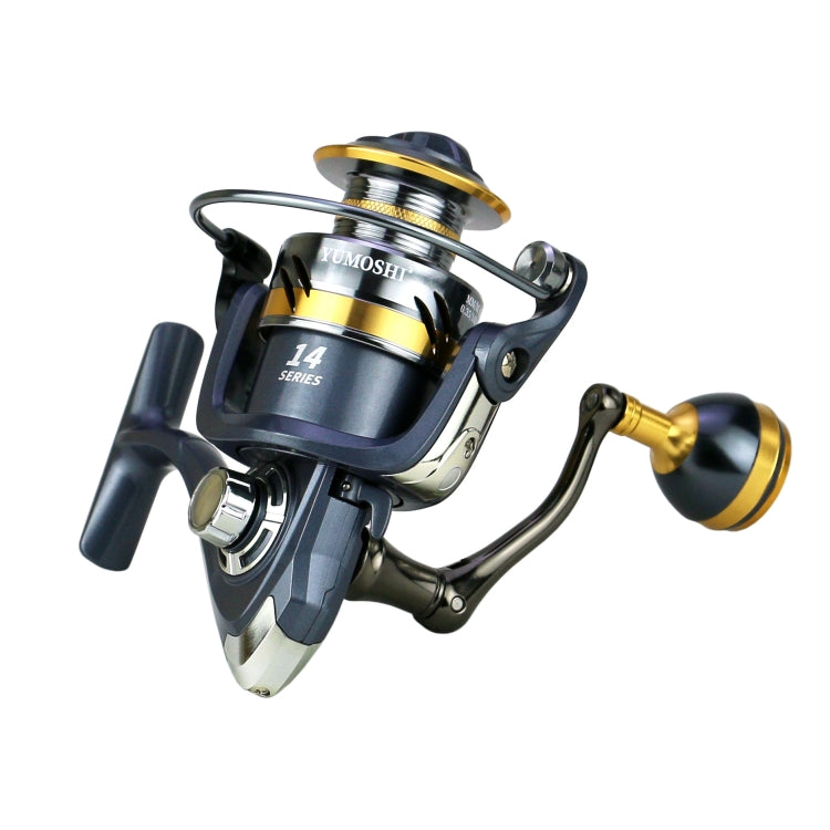 YUMOSHI KS2000 Spinning Fishing Reel Metal Rocker Metal Cup Reel