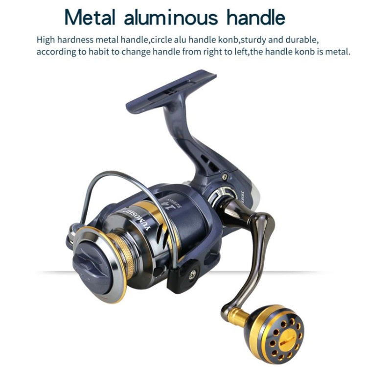 YUMOSHI KS4000 Spinning Fishing Reel Metal Rocker Metal Cup Reel