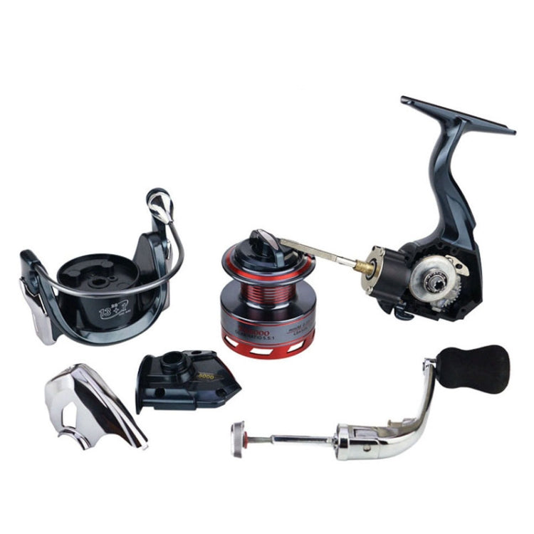 YUMOSHI XS4000 All-Metal Rocker Fishing Wheels Metal Head Fishing Line Spinning Wheel