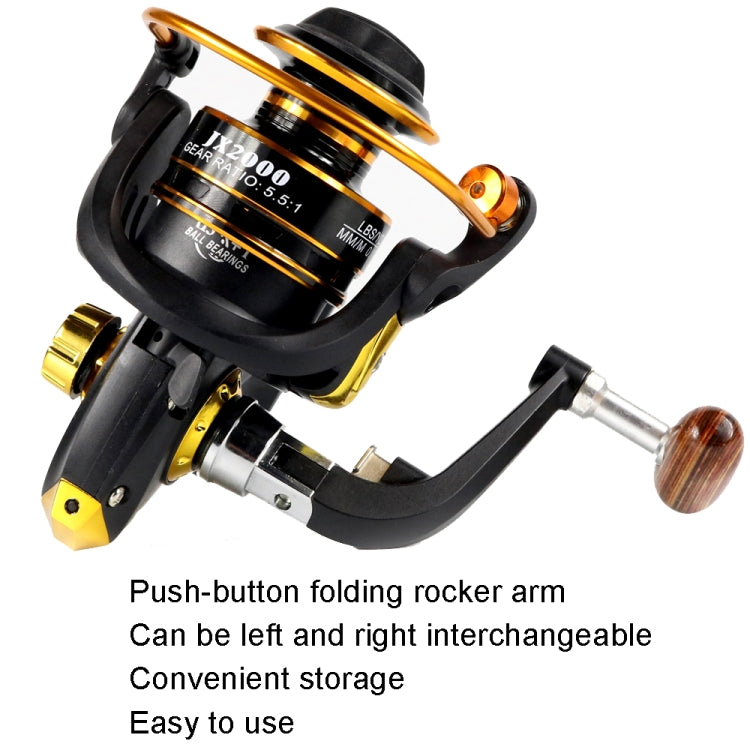 YUMOSHI JX7000 Metal Spinning Fishing Reel