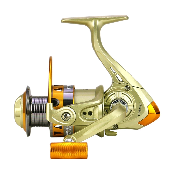 YUMOSHI JF7000 Spinning Fishing Reel 5.2:1 Gear Ratio Metal Spool Saltwater Fishing Tools