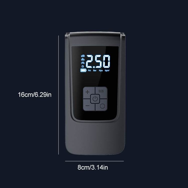 SUITU   ST-9624B Wireless+USB 150psi  Air Pump Intelligent Digital Display Car Bicycle Ball Electric Pump Cylinder
