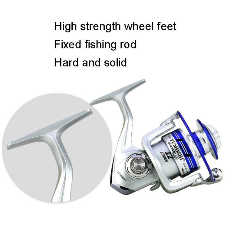 YUMOSHI AL6000 Metal Head Fish Line Wheel