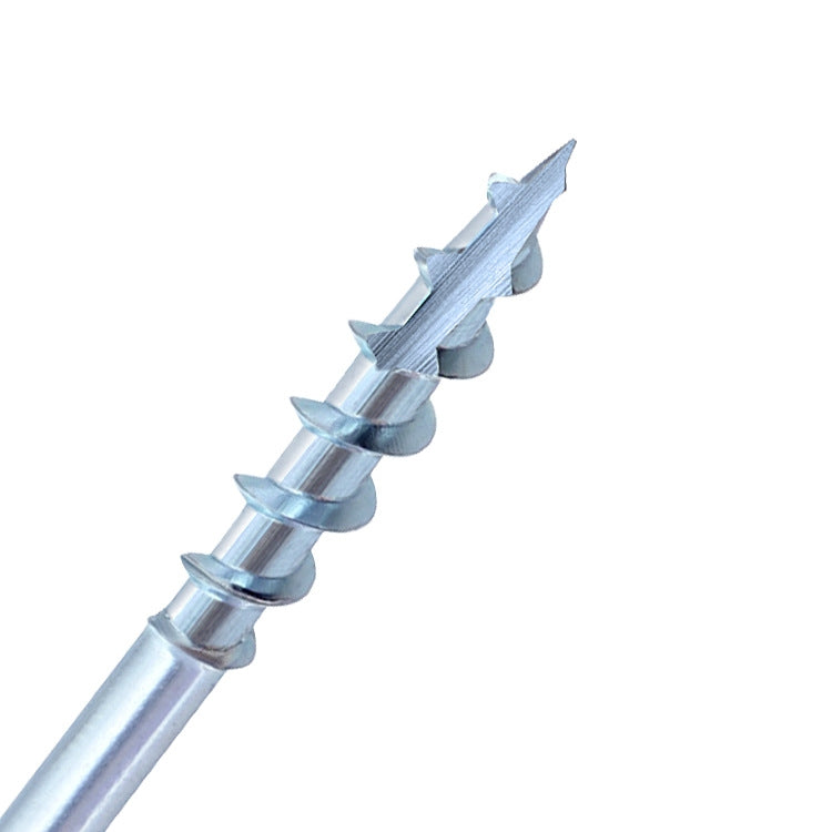 RUITOOL ST4 100pcs Woodworking Slant Hole Screws Half Tooth Self Tapping Phillips Bolt 25mm