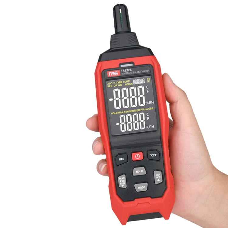 TASI TA622A & TA622B Digital Temperature & Humidity Meter | Dew Point