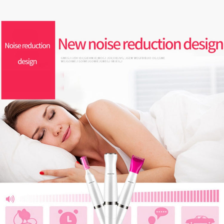 SONAX PRO SN-8855 3 In 1 Shaver Lady Electric Hair Removal Instrument(Pink)