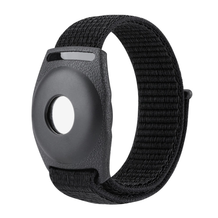 For AirTag Anti-Lost Device Case Locator Nylon Loop Watch Strap Wrist Strap, 17cm (Army Green Camouflage), 22cm (Army Green Camouflage), 17cm (Deep Green Camouflage), 22cm (Deep Green Camouflage), 17cm (Purple Camouflage), 22cm (Purple Camouflage)     ...