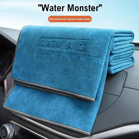 35 x 75cm  SUITU Microfiber Cleaning Cloth Car Cleaning Towel Thicken Highly Absorbent Cleaning Rag