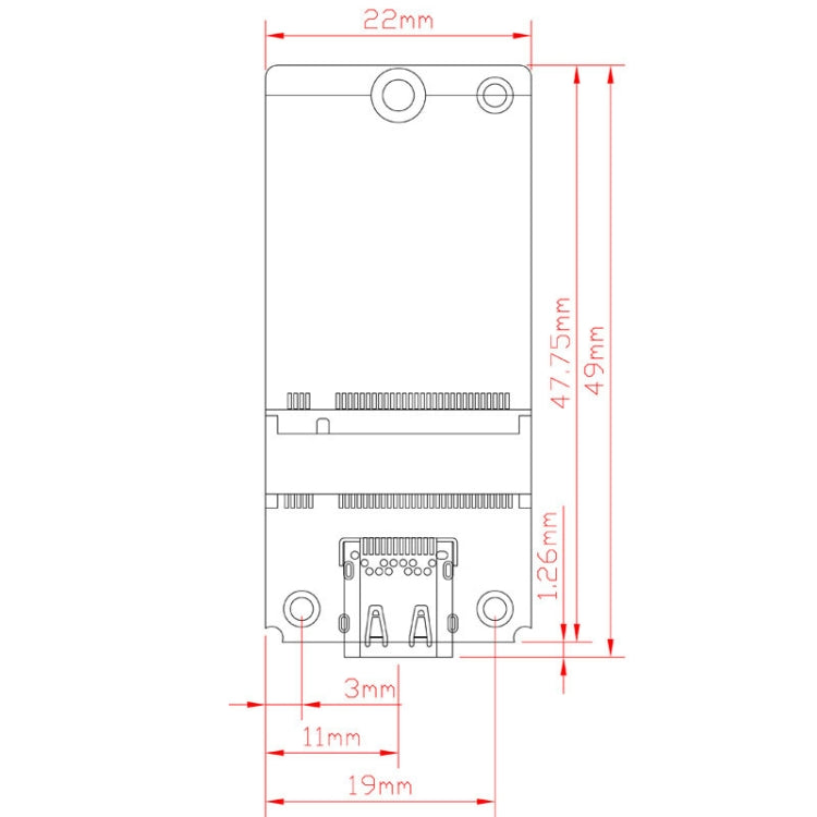 M.2 NVME Hard Disk Box Transfer Card RTL9210B Chip Type-C / USB-C USB3.1 Gen2 10Gbps