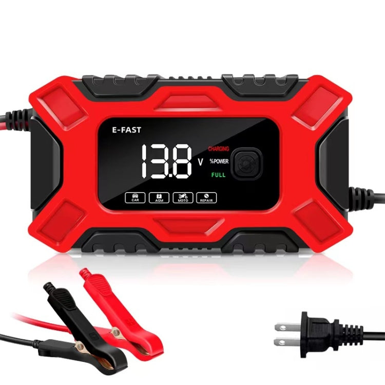 E-FAST 12V Motorcycle Car Battery Charger(US Plug)