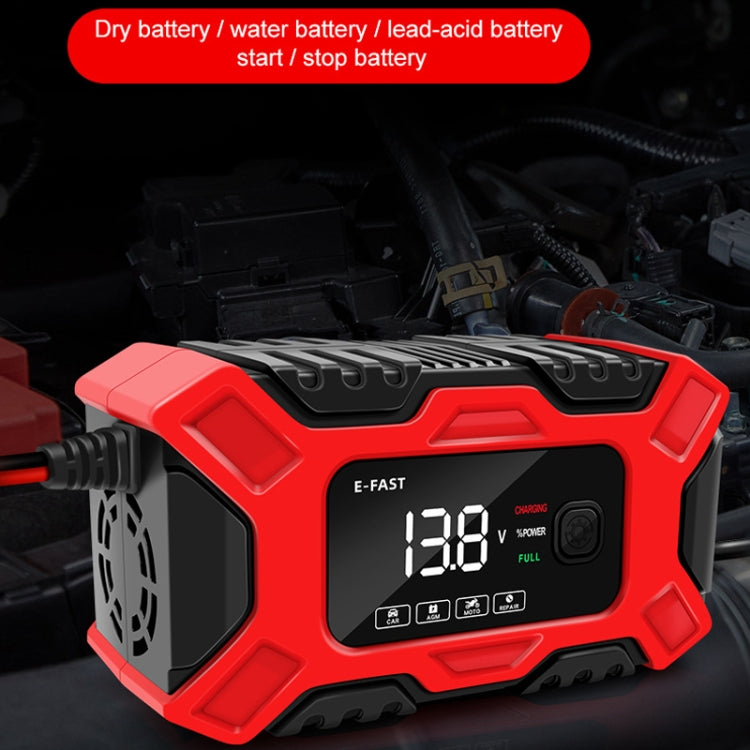 E-FAST 12V Motorcycle Car Battery Charger(UK Plug)