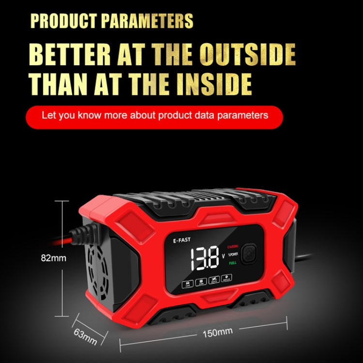 E-FAST 12V Motorcycle Car Battery Charger(JPN Plug)