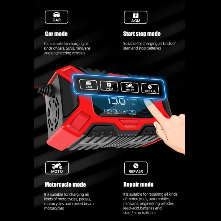 E-FAST 12V Motorcycle Car Battery Charger(US Plug)
