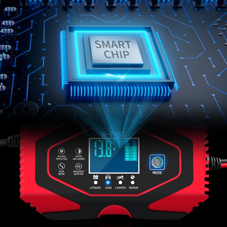E-FAST 12V/24V Car Starter Motorcycle Lithium Battery Charger(AU Plug)