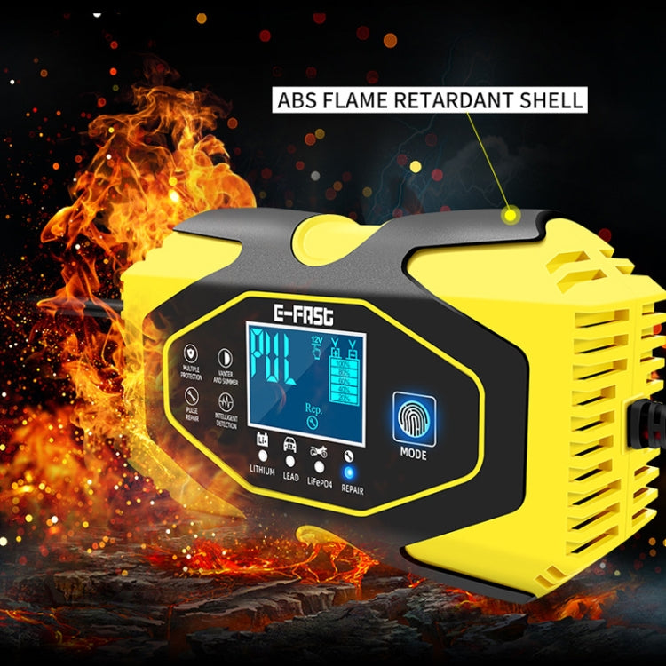 E-FAST Car Battery Charging LED Current Voltage Power Display Charger(US Plug)