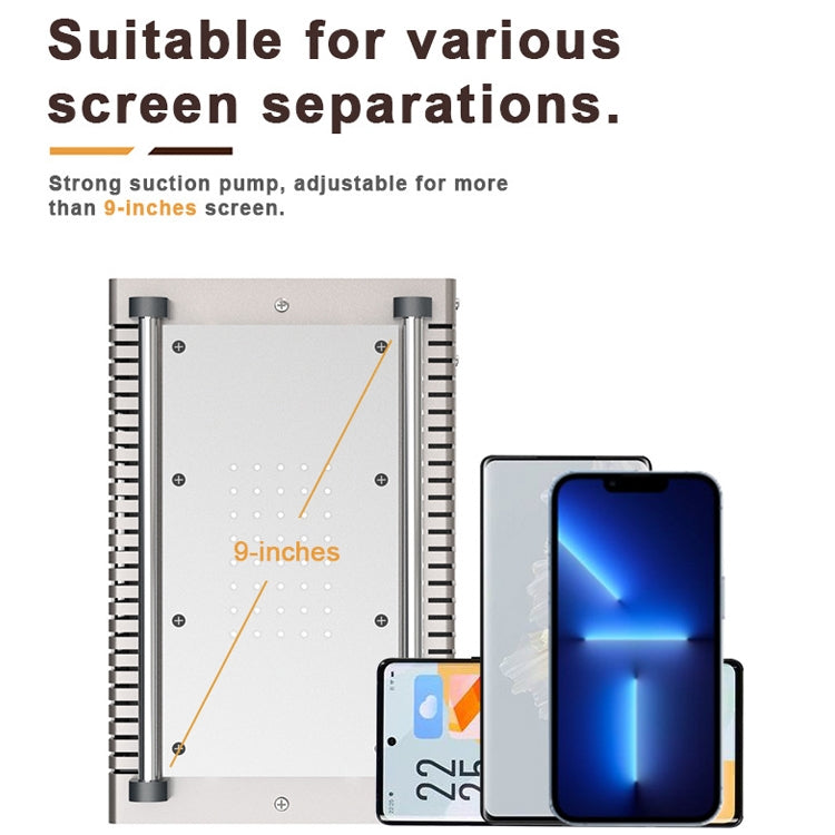 BAKU BA-948E Mobile Phone Liquid Crystal Separation Machine Flat Display Separator Heating Board, BA-948E 220V, BA-948E 110V